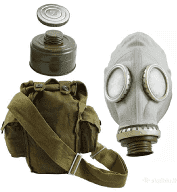 Russian GP5 Gas Mask- no filter